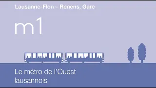 Le m1 - retour en image sur le premier métro de Suisse