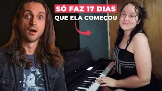 Inscritos do canal tocando 🎹😱