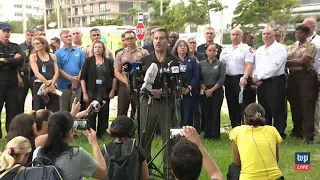 Miami-Dade police deliver remarks on Surfside building collapse - 6/24 (FULL LIVE STREAM)