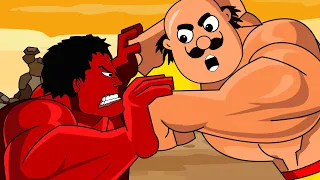 Epic Showdown - Motu Vs Hulk | Motupatlu Vs Hulk The Dream Story