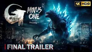 [4K HDR] Godzilla: Minus One - Final Trailer (60FPS) 2023