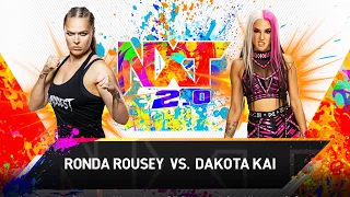 WWE 2k23 - Ronda Rousey Vs Dakota Kai - Ps5 Full Fight HDR Gameplay 4k 60fps