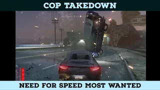 Never seen before Cop takedown from Need for Speed Most Wanted 2012  #Shorts