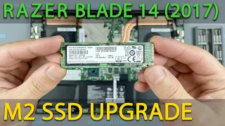 Razer Blade 14 How to install M2 SSD