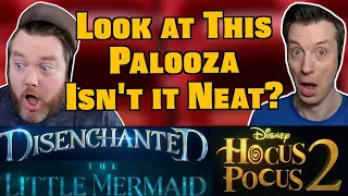 The Little Mermaid, Disenchanted, Hocus Pocus 2 - Trailer Reactions - Disney D23 Mini Palooza