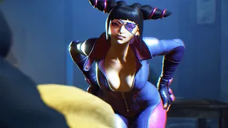 How Juri Lost Her Eye And Turned Evil (All Juri Scenes) - Street Fighter 6 2023