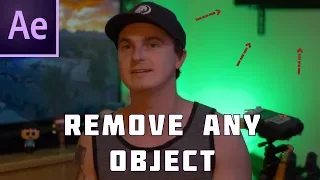 How to REMOVE UNWANTED OBJECTS from Video - After Effects tutorial (Clone Stamp))
