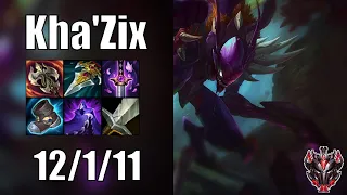 Kha'Zix vs Ekko JUNGLE - Patch 12.23 euw1 GRANDMASTER