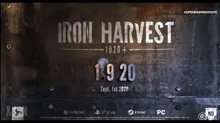 Iron Harvest 1920 Trailer Gamescom 2019 [HD 1080p]