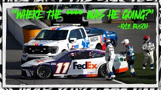 Where the (expletive) was he going? - Kyle Busch | NASCAR Race Hub's RADIOACTIVE from Atlanta