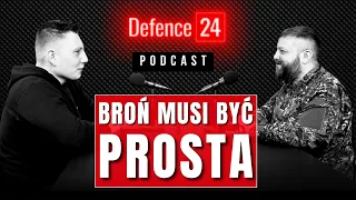 Podcast Defence24 "Broń musi być prosta"-  Przemek UFO Team