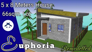 Small House Design 5x8 Meters