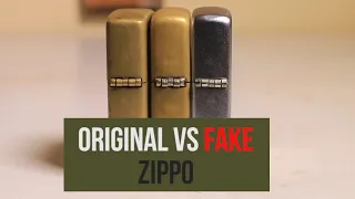 ORIGINAL VS FAKE #ZIPPO ( zippo asli vs zippo palsu)