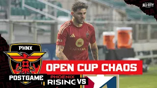 Phoenix Rising Win Bonkers 2-1 Open Cup Match in Extra Time Victory Over North Carolina FC
