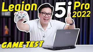 (Game Test) Lenovo Legion 5i - Pro (2022) Đánh giá Hiệu năng Chi Tiết Intel i7 Gen 12th !!!