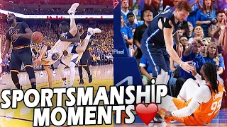 NBA "Best Sportsmanship" MOMENTS ! ❤️