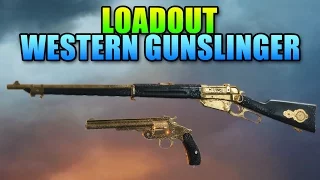 Loadout Western Gunslinger 1895 Infantry & No. 3 Revolver | Battlefield 1 Sniper Gameplay