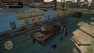 GTA San Andreas Tank vs The Train