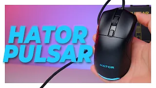 Обзор Hator Pulsar / Бюджетная игровая мышка с топовым сенсором