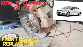 2016 2017 2018 2019 Chevy cruze front brakes replacement
