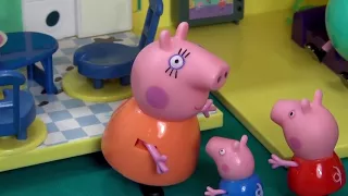 Peppa Pig in italiano. Caramelle per Peppa Pig e George. Papa Pig va a comprare caramelle