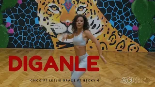 Diganle - Cnco , Leslie Grace Becky G| Davo Garcia Zumba choreography |dancer- Melani Lutova