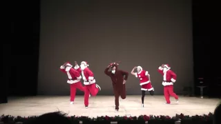 千尋　保育園クリスマス会２０１５＿４（先生のダンスが凄い！）