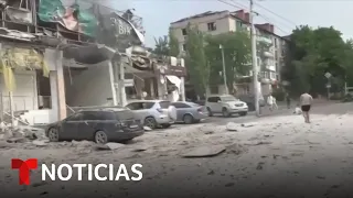 Tres colombianos salen ilesos de ataque ruso a Ucrania | Noticias Telemundo