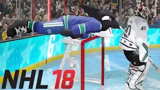 NHL 18 ALL MASCOT CELEBRATIONS