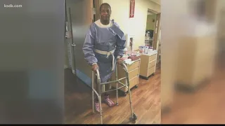 'I had to learn how to walk again' | Man goes home after 36 days in ICU with COVID-19