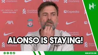 Alonso STAYING at Bayer Leverkusen! | Jurgen Klopp reacts to Spaniard's decision to snub Liverpool