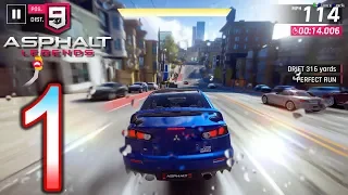 ASPHALT 9 Legends Switch Walkthrough - Part 1 - Welcome to Asphalt Legendary