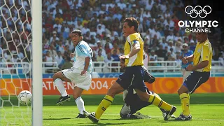 1️⃣8️⃣ - Carlos Tevez secures Football Gold for Argentina! | #31DaysOfOlympics