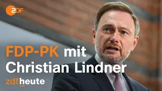 Lindner: Vorsondierungen mit den Grünen beschlossen| FDP-PK