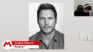 Mario will be played by Chris Pratt