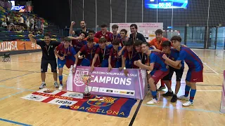 Resum Covisa Manresa FS - Barça (Final Copa Catalunya Cadet masculí FS)