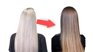 How to return Natural hair Color! Rules for coloring hair in natural color! [Lessons]