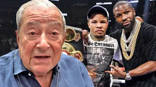 BOB ARUM REACTS TO GERVONTA POSSIBLY LEAVING MAYWEATHER; SAYS ROLLY HAS SLIM CHANCE TO BEAT TANK