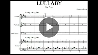 Introducing an original composition: 'Lullaby'