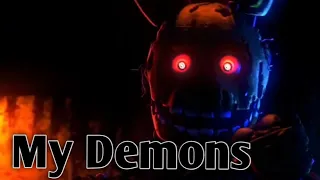 клип Starset My Demons-Мой демон springtrap версия на гитаре