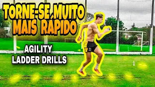 Como ficar mais rápido (Treino na Escada de Agilidade) - Agility Ladder Drills