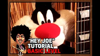 The Jimi Hendrix "Hey Joe" Chordal Style Tutorial (Intermediate Level)