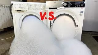 Experiment - Sudslock Battle - Indesit vs AEG -   Washing Machines