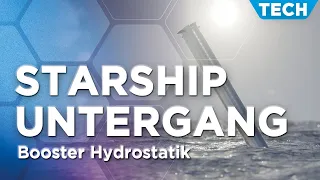 Stability of the SpaceX Starship Booster in Analysis | Hydrostatics and Float Positions | #92