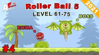 🔴 Roller Ball 5 - Gameplay #4 level 61-75 + BOSS (Android)