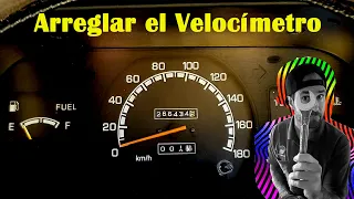 Arreglar el VELOCIMETRO / CUENTAKILOMETROS analogico