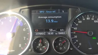 VW Touareg 2008 3.6 fsi 280 HP acceleration 0-60 mph