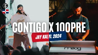 Contigo X 100pre - (En Vivo) | Jay Kalyl - República Dominicana 2024 | RECHARGE