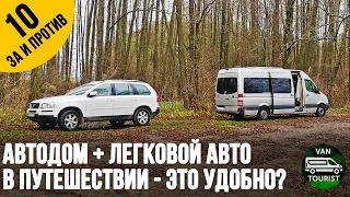 Автодом + легковой авто в путешествии - 10 плюсов и минусов на примере поездки по Европе