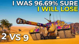 My New T95's Damage Record in The Silliest Way in World of Tanks